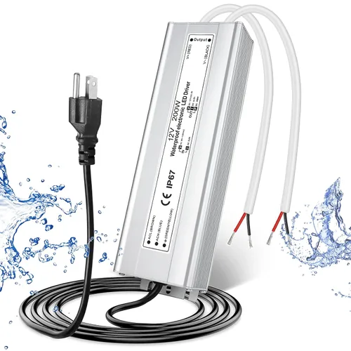 Vista 28 de Fuente de alimentación LED de 12V 30W, transformador adaptador controlador LED IP67 impermeable 12V 110V CA a 12V CC de bajo voltaje con enchufe