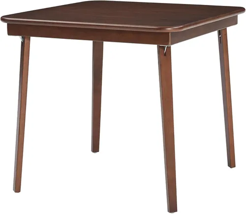 Vista 15 de Stakmore - Mesa plegable clásica de madera con borde recto, 32 pulgadas Cereza