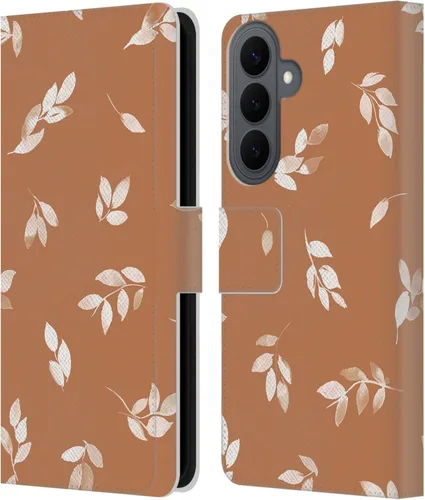 Vista 287 de Head Case Designs Officially Licensed Ninola Ditsy Flowers Yellow Nature Bold Leather Wallet Case Compatible with Samsung Galaxy A07 4G