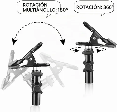 Vista 6 de EMART Soporte de luz de fotografía de 8.5 pies con soporte reflector