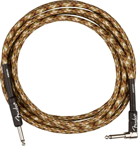 Vista 15 de Fender Cable de instrumento original de 18.6 pies, recto, negro, 1 paquete