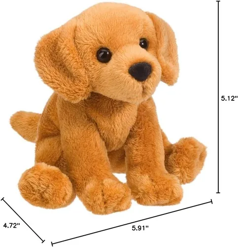 Vista 2 de Douglas Gracie Golden Retriever - Animal de peluche de perro 5 pulgadas de alto