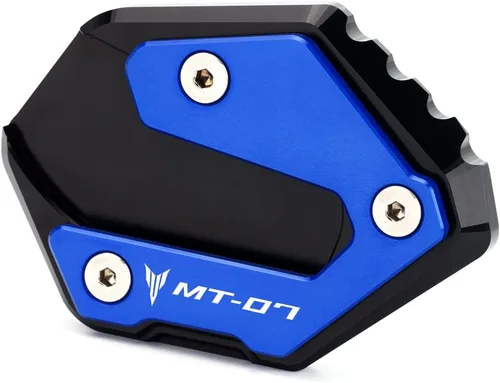 Vista 9 de Placa de soporte de extensión de soporte lateral para motocicleta compatible con YAMAHA MT-07 2014-2023 Soporte de almohadilla de pie Accesorios