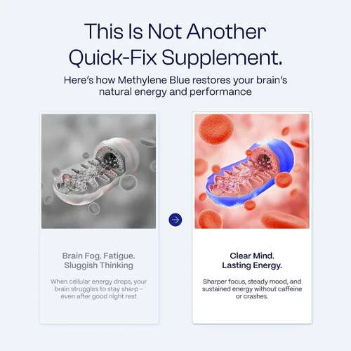 Vista 5 de HEALTHLETIC Gotas de azul de metileno – Solución USP de grado farmacéutico al 1% fabricada en Estados Unidos – Apoya la claridad mental, el enfoque