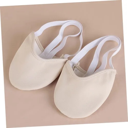 Vista 2 de Healeved 2 tenis de lona para mujer, zapatos de ballet líricos, zapatos de ballet para mujer, contemporáneos de ballet, tangas de pie, zapatos