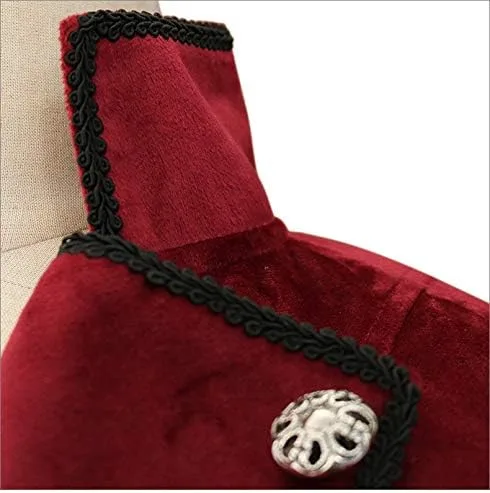 Vista 7 de Crubelon Chaqueta steampunk vintage para hombre, estilo gótico, victoriano, uniforme de Halloween