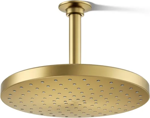 Vista 18 de Kohler 76465-G-BL Awaken® 10" cabezal de lluvia de una sola función, 1.75 gpm, negro mate