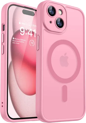 Vista 30 de CANSHN Funda magnética compatible con iPhone Air (6.5 pulgadas), mejorada [protección completa de la cámara] [compatible con Magsafe]