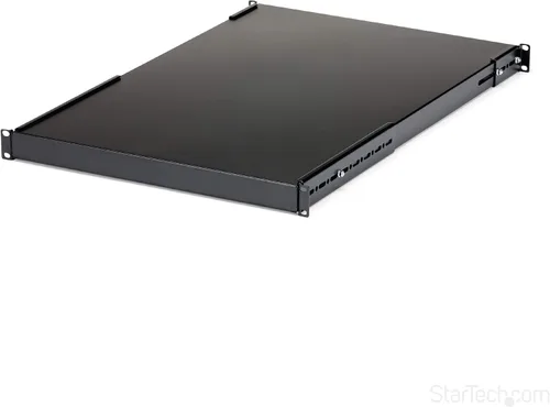 Vista 2 de StarTech Estante de montaje en rack de servidor ajustable de 4 postes de 1U + paquete de estante para servidor StarTech.com 2U