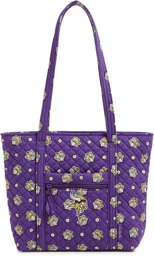 Vista 15 de Vera Bradley Bolso pequeño de algodón Premium para mujer Vera Bandana verde/amarillo con Green Bay Packers