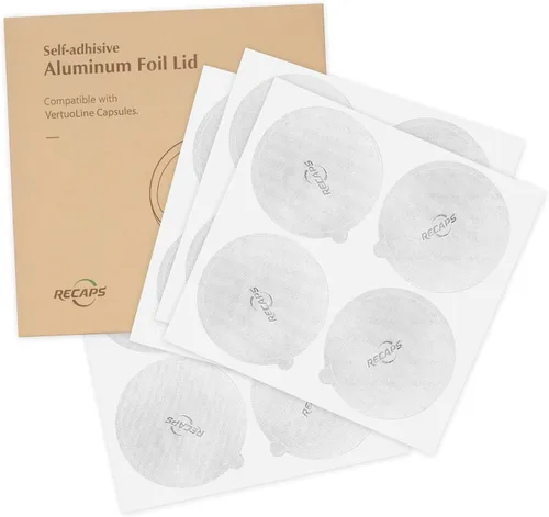 Vista 9 de RECAPS Tapas de aluminio con sellos para reutilizar cápsulas de café Filtro de café reutilizable Filtro recargable Compatible con Nespresso