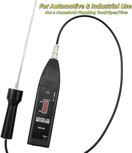 Vista 9 de allsun Pro Detector de Fugas Ultrasónico Transmisor Localizador de Ruidos Auto, Estetoscopio Electrónico Monitor de Ruidos de Máquinas HVAC