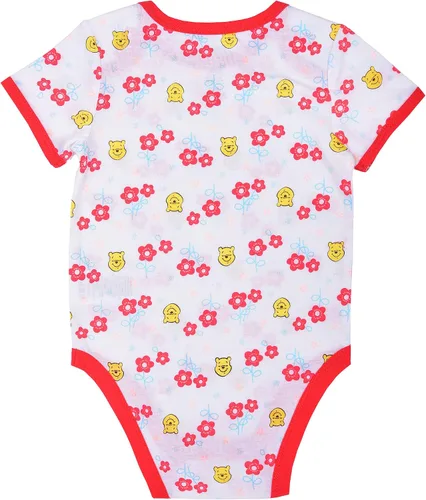 Vista 3 de Disney Minnie, Pooh o Cenicienta, paquete de 2 mamelucos con babero