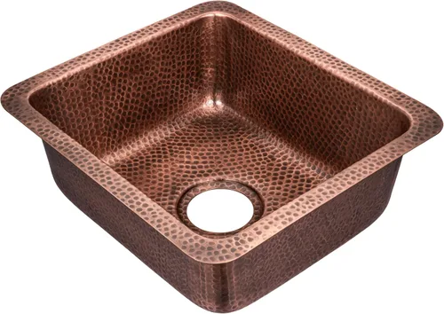 Vista 7 de Monarch Abode Fregadero de cocina y bar – Fregadero de cocina Highball de doble montaje de 17 pulgadas, fregaderos de aluminio negro mate martillado