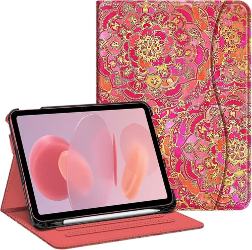 Vista 39 de Fintie Funda tipo libro para iPad (A16) de 11ª generación de 11 pulgadas Negro