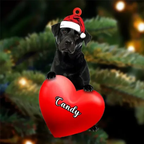 Vista 48 de Adornos de Navidad personalizados para perros, nombre personalizado, adorno de Malamute de Alaska, adornos acrílicos, regalos de Navidad, amantes