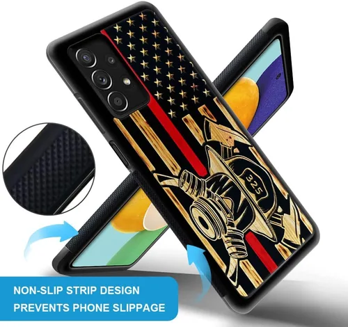 Vista 22 de DAIZAG Funda compatible con Samsung Galaxy A23, protección completa, a prueba de golpes, antiarañazos, funda de poliuretano termoplástico para Arte