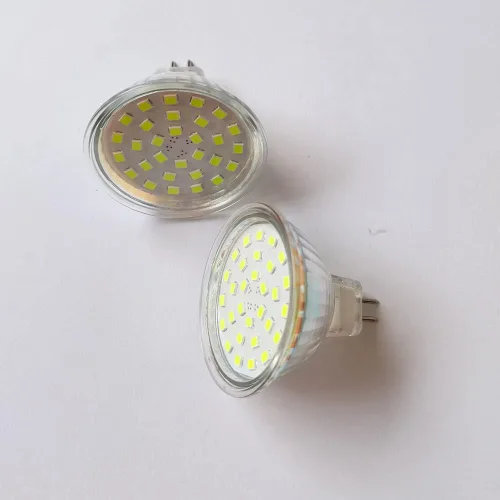Vista 9 de 12V bajo voltaje MR16 GU5.3 Base LED 4W Bombilla verde equivalente a 20W 35W Luz halógena para iluminación de pista de inundación de paisaje al aire