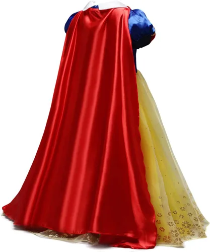 Vista 3 de Disfraz de princesa de cumpleaños, Navidad, Halloween, cosplay, carnaval, fiesta, baile