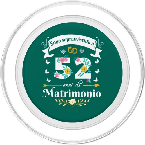 Vista 2 de Sono Sopravvissuta 52 Anni di Matrimonio Per Donna Moglie PopSockets MagSafe PopGrip for iPhone