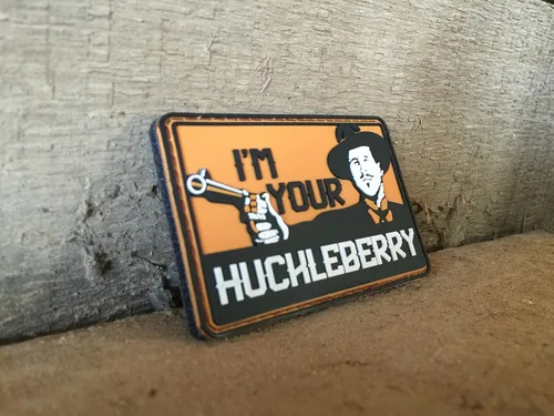 Vista 3 de Patriot Patch Co - I'm Your Huckleberry - Parche Doc Holliday