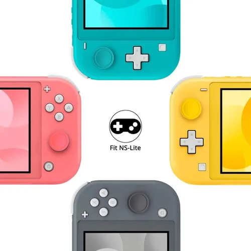 Vista 4 de Ferkurn Joystick - Tapa de repuesto para el pulgar compatible con Switch Joy-con Switch OLED Switch Lite Joycon Grip Button Stick Cover Controller