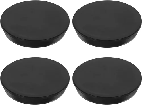 Vista 242 de MECCANIXITY - Tapones de silicona en forma de T (26mm, 1 pulgada de diámetro), color negro
