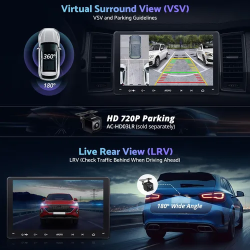 Vista 12 de S8 MS 9inch 4G+32G Android Estéreo doble DIN del coche, 4G incorporado