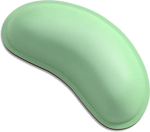 Vista 23 de Dapesuom Reposamuñecas para ratón, soporte ergonómico de espuma viscoelástica para muñeca de ratón, almohadilla de descanso para mano de cuero tipo