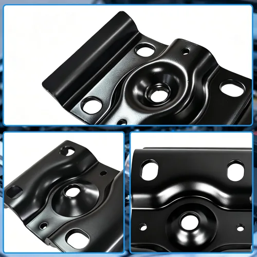 Vista 6 de 2 soportes de placa superior con resorte de eje trasero en U, compatible con Ford F-250 F-350 Super Duty 1999-2010 Excursion 2000-2005 Sustituye a