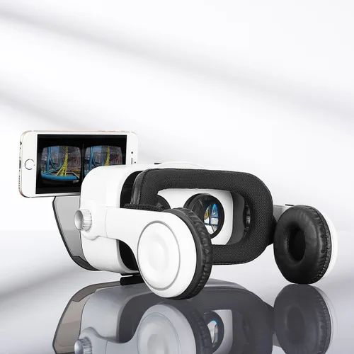 Vista 2 de Casco de realidad virtual Bluetooth Sharper Image con auriculares de Sharper Image