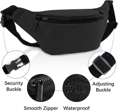 Vista 2 de Riñonera ajustable para niños y niñas, bonita cangurera de moda para niños, bolsa de entrenamiento deportivo, viajes, correr, llevar teléfonos, mini