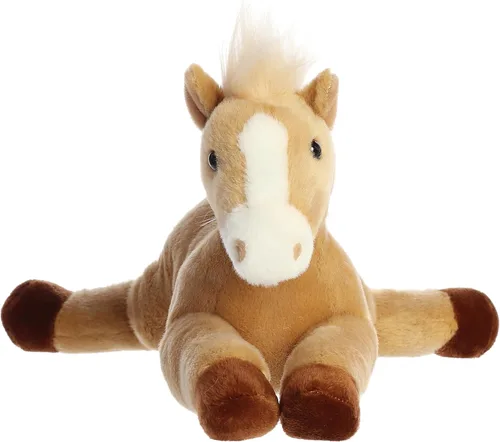 Vista 3 de Aurora® Adorable Flopsie™ Butterscotch™ - Animal de peluche, facilidad para jugar, compañeros intemporales, color marrón, 12 pulgadas