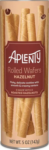 Vista 8 de Marca de Amazon, Aplenty Obleas enrolladas de avellana, 5 oz (paquete de 2)