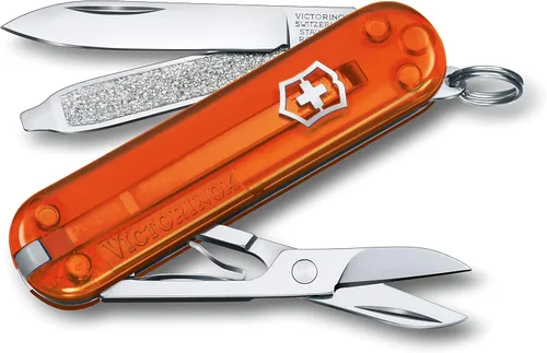 Vista 19 de Victorinox Classic SD Swiss Army – Navaja suiza de bolsillo, compacta, 7 funciones, navaja de bolsillo fabricada en Suiza con hoja pequeña Parque