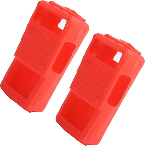 Vista 7 de Walky Talky - Funda protectora de silicona de calidad para walkie talkie, funda protectora de seguridad para radios de oficinas de largo alcance