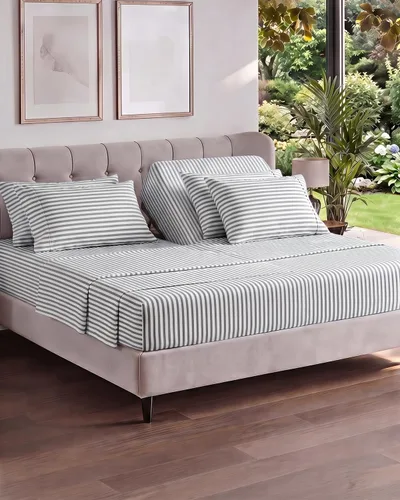 Vista 12 de Juego de sábanas Twin de 4 piezas - Cómodo, transpirable y refrescante - Juego de ropa de cama de lujo de hotel ultrasuave con bolsillos profundos