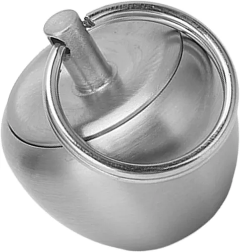 Vista 9 de Caja de acero inoxidable, mini caja pequeña de metal portátil, tarro sellado, llavero, organizador de acero inoxidable, soporte para llavero