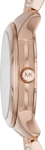 Vista 2 de Michael Kors Runway Mercer - Reloj de acero inoxidable de tres manecillas