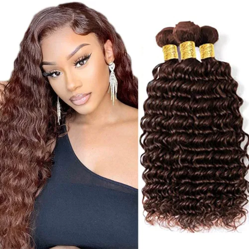 Vista 146 de 300g 1B27 Human Hair Bundles Honey Blonde Bundles Human Hair 10A Brazilian Virgin Remy Hair Extensions 8 10 12 Inch