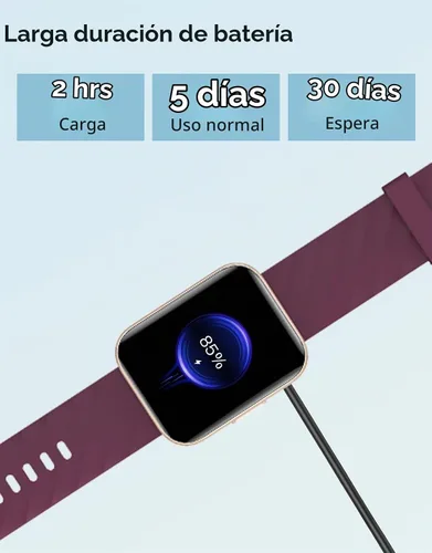 Vista 6 de Relojes inteligentes para hombres y mujeres (respuestas/hacer llamadas) compatibles con teléfonos iPhone Android, reloj inteligente de 1.85