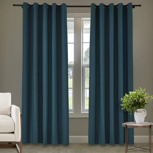 Vista 37 de Frelement Cortinas de lino de lino de bronce con ojales para interiores, tratamiento de ventanas para sala de estar, dormitorio, habitación