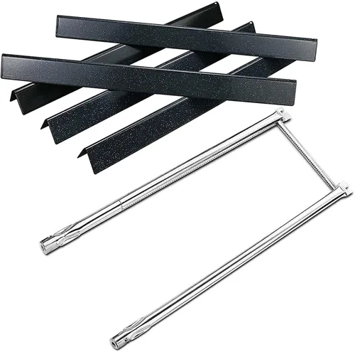 Vista 18 de Piezas de parrilla para Weber Genesis 300 (control frontal, 2007-2016) Genesis E310 S310 E/S320 E/S330 17.5 "Barras aromatizantes 7620 7622