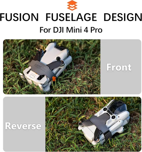 Vista 2 de STARTRC Soporte de hélice para accesorios DJI Mini 4 Pro, correa de protección de hélices para DJI Mini 4 Pro RC 2, protector de hélice para drones