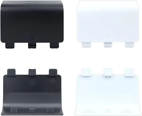 Vista 5 de Battery Cover for Xbox Series X, for Xbox Series S Controller, Replacement Battery Back Door Lid Batteries Caps Shell Repair for Xbox Core