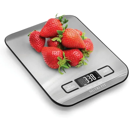 Vista 9 de Báscula de Alimentos, Básculas de Cocina Digitales Peso de Alimentos Gramos y Onzas para Pérdida de Peso Horneado Cocina de NUTRI FIT, Máximo 11lb