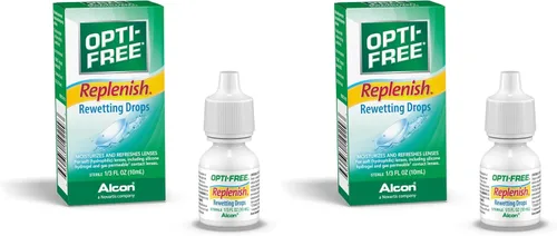 Vista 8 de Opti-Free Reponer gotas de rehumedecimiento, 0.33 onzas líquidas
