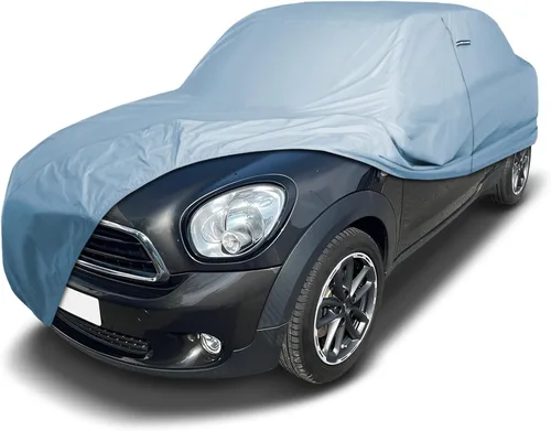 Vista 12 de iCarCover Funda Premium para Automóvil 2008-2014 MINI Clubman Resistente al Agua para Todo Tipo de Clima, Ajuste Personalizado, Protección Completa