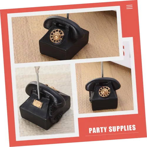 Vista 4 de Carpeta de mensajes de notas, clips de mensajes multifunción, soportes para números de mesa, clip de tarjeta de fiesta, soporte para fotos
