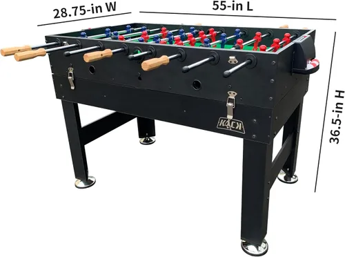 Vista 2 de KICK Trilogy - Mesa de juego múltiple 3 en 1 de 55 pulgadas